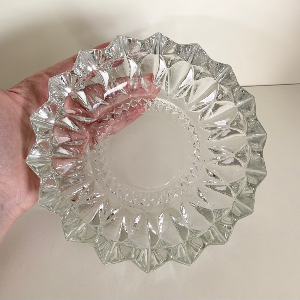 90’s Vintage crystal bowl